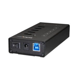 StarTech.com 7 portos USB 3.0 Hub fekete (HB30C5A2CST)