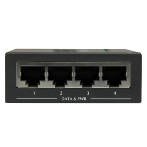 Startech.com 4 portos Gigabit PoE+ injektor (POEINJ4G)