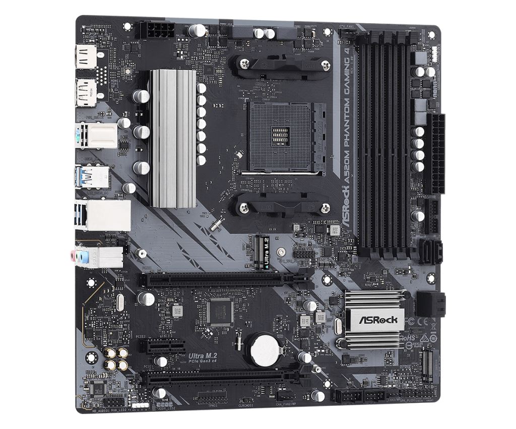 Asrock a520m phantom gaming 4 обзор