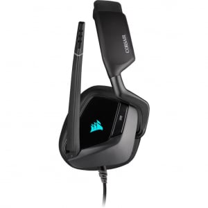 Corsair Gaming Void Elite RGB Carbon 7.1 Surround Sound Premium Gaming Headset fekete