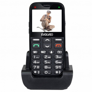 Evolveo EasyPhone XG mobiltelefon fekete (EP-650-XGB)