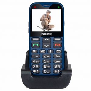 Evolveo EasyPhone XG mobiltelefon kék (EP-650-XGL)