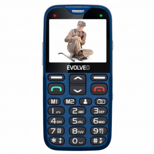 Evolveo EasyPhone XG mobiltelefon kék (EP-650-XGL)