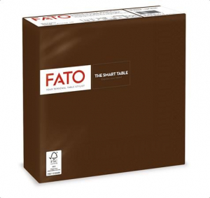 Fato Smart Table szalvéta 33x33cm (50 db/csomag) csokoládé barna  (82622400)