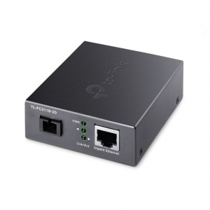 TP-Link TL-FC311B-20 10/100/1000Mbps Gigabit WDM Media Converter