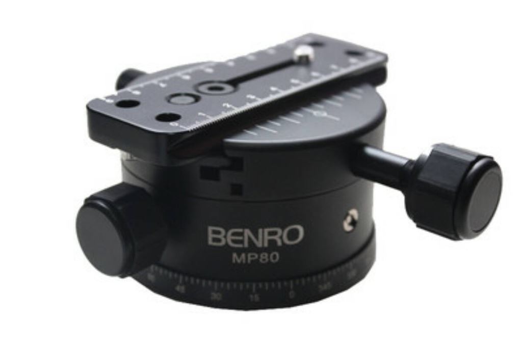 BENRO 80mm Base +/14 geared action micropoziciós fej (BEMP80)
