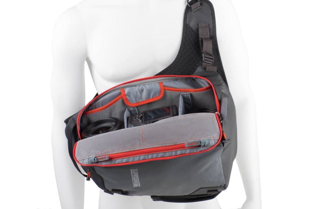 MindShift Gear PhotoCross 13 egyvállas fotós hátizsák szürke (TTMS510422)