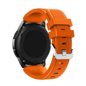 Mybandz szilikon óraszíj 22mm narancssárga (22SKU6116)
