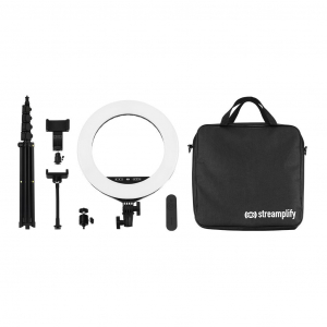 Streamplify Light 14 LED körfény + kameratartó (SPIR-LZ14222.11)