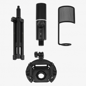 Streamplify MIC Tripod asztali mikrofon fekete (SPMC-MZ1C127.11)