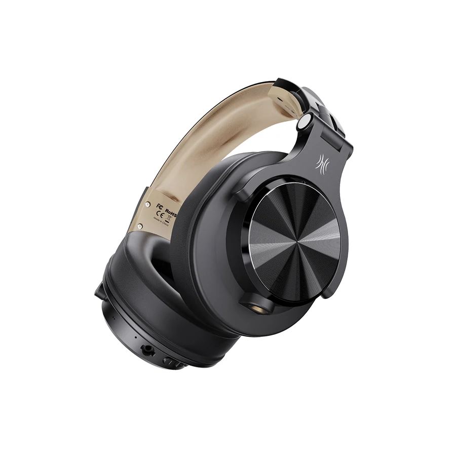 OneOdio A70 Bluetooth fejhallgató fekete/arany