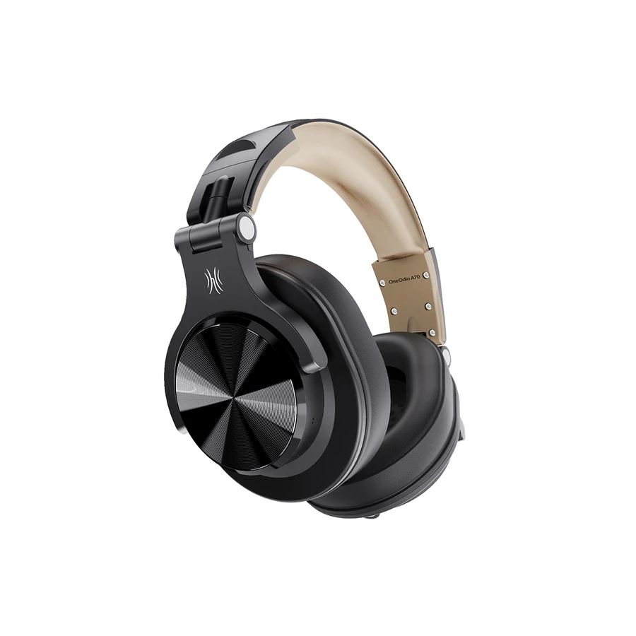 OneOdio A70 Bluetooth fejhallgató fekete/arany
