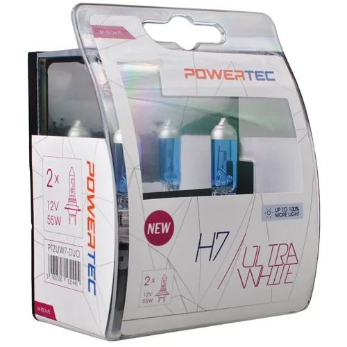 PowerTec Ultra White H7 izzó 12V (72531445)