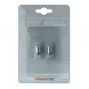 Powertec Standard T10, WY5w halog&eacute;n izz&oacute; 12V (biszter) (72PTZCH28-02B)