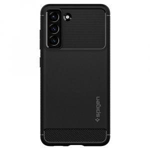 Spigen Rugged Armor Samsung Galaxy S21 FE tok fekete (ACS03049)