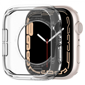 Spigen Liquid Crystal Apple Watch Series 7/6/SE/5/4 (41/40mm) tok &aacute;tl&aacute;tsz&oacute; (ACS04195)