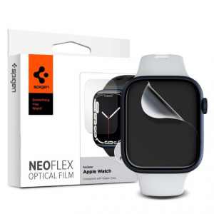 Spigen Neo Flex Apple Watch Series 7 (45mm) hajlított kijelzővédő fólia 3db (AFL04049)