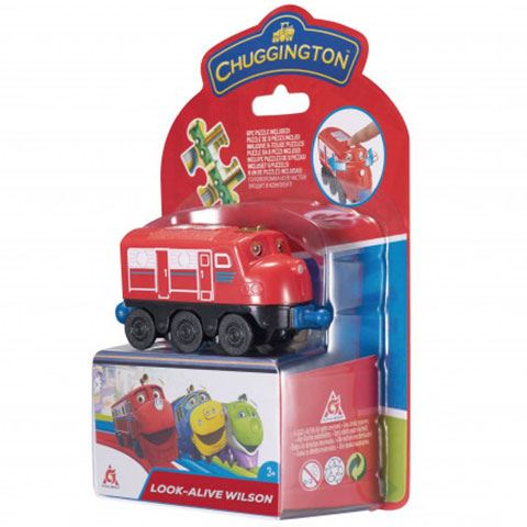 Tm-Toys Chuggington Look-Alive Wilson vidám mozdony (CHG890301)