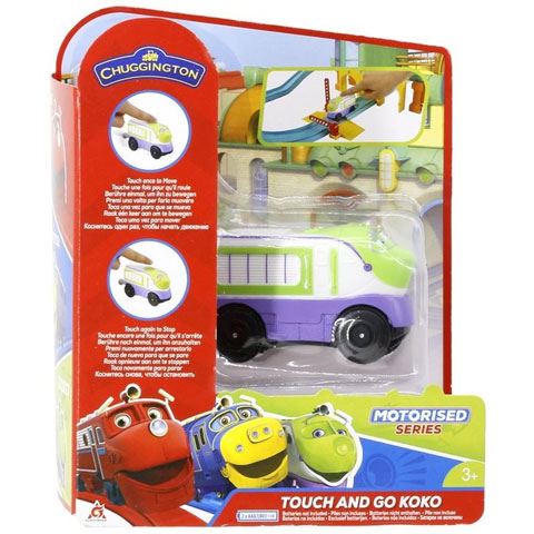 Tm-Toys Chuggington Touch & Go Koko vidám mozdony (CHG890403)