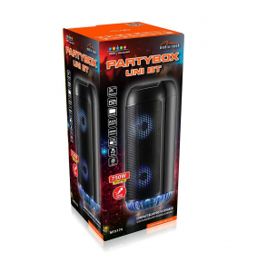 Media-Tech Partybox Uni Bluetooth hangszóró fekete (MT3174)