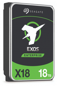 18TB Seagate 3.5" Exos X18 SATA merevlemez (ST18000NM000J)