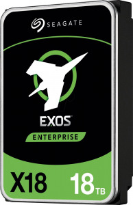 18TB Seagate 3.5" Exos X18 SATA merevlemez (ST18000NM000J)