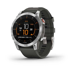 Garmin Epix (Gen 2) szürke szilikon szíjjal (010-02582-01)