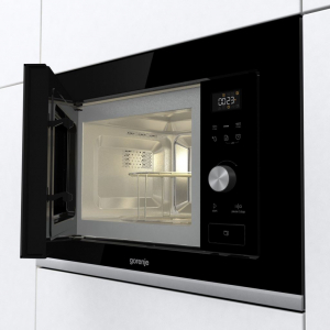 Gorenje BMX201AG1BG be&eacute;p&iacute;thető mikrohull&aacute;m&uacute; s&uuml;tő fekete