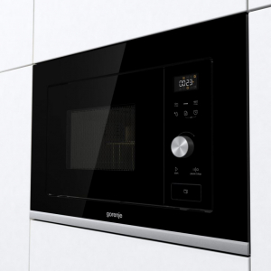 Gorenje BMX201AG1BG be&eacute;p&iacute;thető mikrohull&aacute;m&uacute; s&uuml;tő fekete
