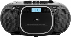 JVC RC-E451B hordozható CD-s rádiómagnó fekete