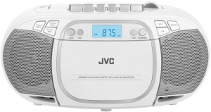 JVC RC-E451W hordozható CD-s rádiómagnó fehér