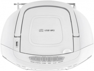 JVC RC-E451W hordozható CD-s rádiómagnó fehér