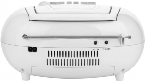 JVC RC-E451W hordozható CD-s rádiómagnó fehér