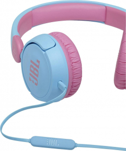 JBL Jr310 gyermek fejhallgató kék-rózsaszín (JBLJR310BLU)