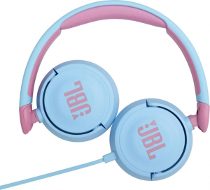 JBL Jr310 gyermek fejhallgató kék-rózsaszín (JBLJR310BLU)