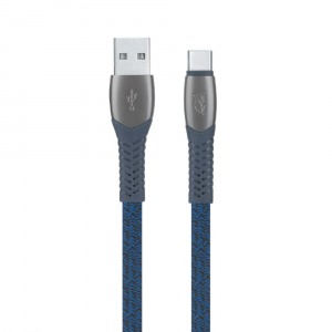 RivaCase Egmont PS6102 BL12 USB Type-C - USB k&aacute;bel 1.2m k&eacute;k (4260403575963)