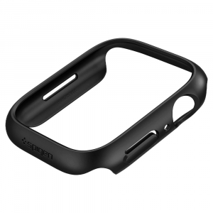 Spigen Thin Fit Apple Watch Series 7 (45mm) tok fekete (ACS04174)