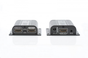Digitus Extender HDMI -> 50m over Cat.6,6A,7 UTP, 1080p/60 Hz FHD 3D (szett)  (DS-55100-1)