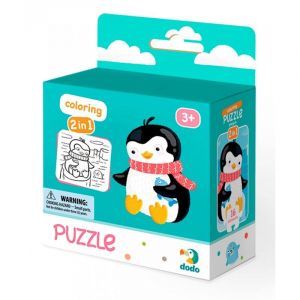 Dodo pingvin 16db-os puzzle színezővel (DOP300122)