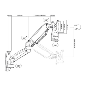Stell SOS 1811 Single monitortart&oacute; (45016654)