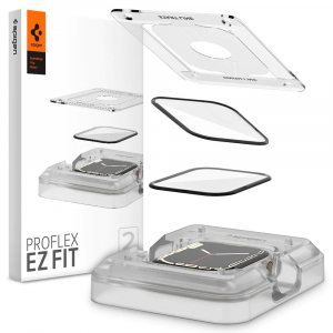 Spigen ProFlex EZ Fit Apple Watch Series 7 (45mm) kijelzővédő (AFL04051)