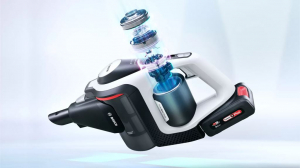 Bosch BSS8224 Unlimited Gen2 Serie 8 akkumulátoros porszívó fehér
