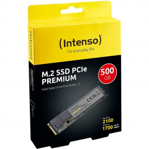 500GB Intenso Premium SSD M.2 meghajtó (3835450)