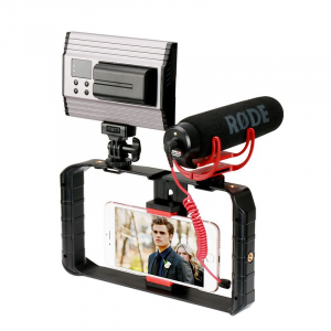 Ulanzi U-Rig Pro vide&oacute;s rig telefonokhoz 3 vakupapucs csatlakoz&oacute;val (UL-0673)