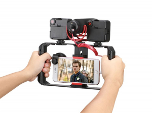 Ulanzi U-Rig Pro vide&oacute;s rig telefonokhoz 3 vakupapucs csatlakoz&oacute;val (UL-0673)