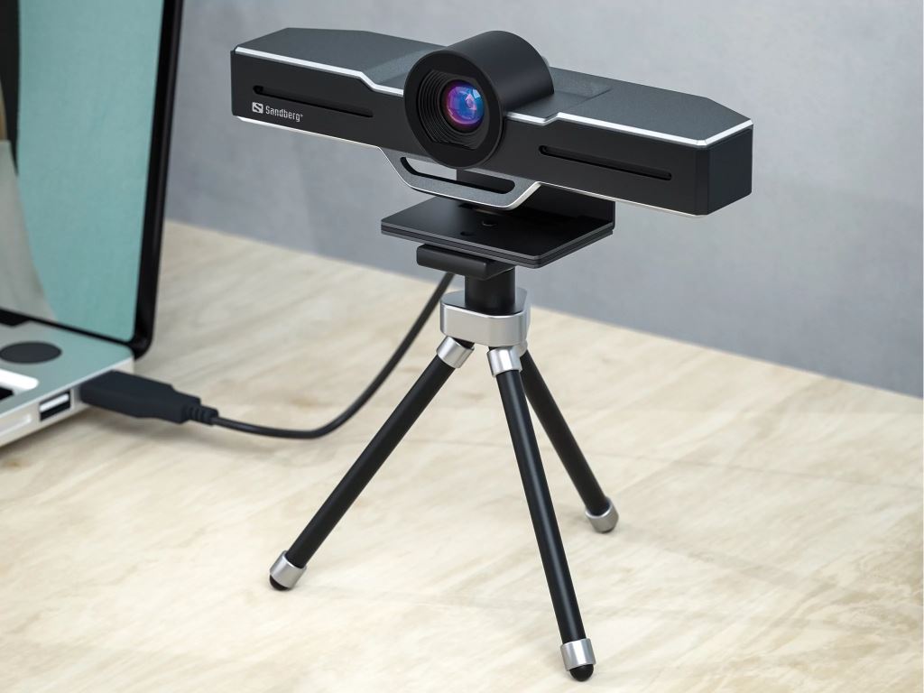 Sandberg ConfCam EPTZ 1080P HD Remote USB webkamera fekete (134-22)