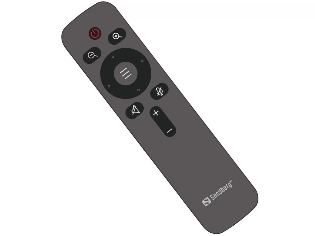 Sandberg ConfCam EPTZ 1080P HD Remote USB webkamera fekete (134-22)