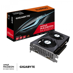 Gigabyte Radeon RX 6500 XT EAGLE 4G videokártya (GV-R65XTEAGLE-4GD)