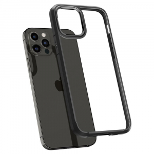 Spigen Ultra Hybrid Apple iPhone 12/12 Pro tok átlátszó-fekete (ACS01703)