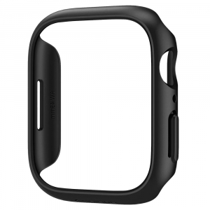 Spigen Thin Fit Apple Watch Series 7 (45mm) tok fekete (ACS04174)